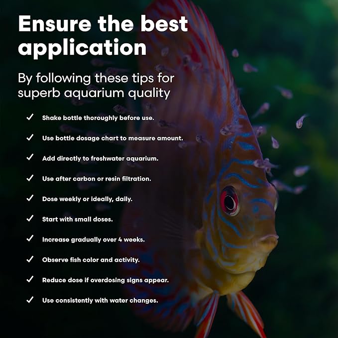 Brightwell Aquatics DiscusCōde Trace and Minor Element Supplement Supports Coloration Nerve Function Overall Health in Discus and Amazonian Freshwater Fish, 125 ml