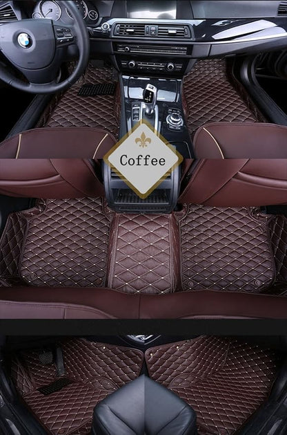 Add Text/Photo Floor Mat Customized Text Personalized Photo Car Mat for 99% Auto Vehicle Sedan, SUV, Truck, Pickup, Electric Full Size Carpets Pefect Fit Car Floor Mats All-Weather