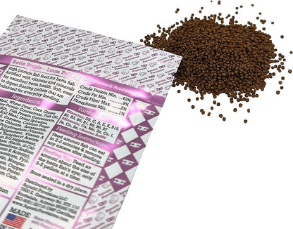 Aquatic Provisions Betta Staple Fish Food, 0.88 oz (25g) Floating 1mm High Protein Pellets