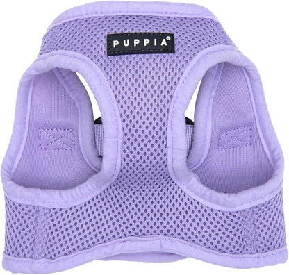 Puppia Soft Vest Dog Harness Step-in Padded Mesh No Choke No Pull Comfortable Walking Running Training for Small Medium Large Dogs, Violet, Small