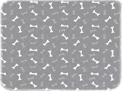 Washable Pee Pads for Dogs, 2 Pack Reusable Puppy Pads, 36"x41" | Super Absorbent, Waterproof & Leakproof, Non-Slip Bottom, Machine Washable, For Floors, Beds, Couches, Crates, Carpets, Cars