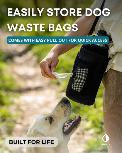 32 oz. Portable Dog Water Bottle and Bowl for Walking, Hiking and Travel