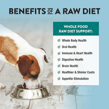 Northwest Naturals Freeze-Dried Chicken Dog Food - Bite-Sized Nuggets - Grain-Free, High-Protein, Raw Diet, Human-Grade Ingredients, All Natural, Healthy & Nutritious, Proudly Made in USA, 25 Oz