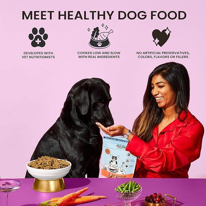The Pets Table Salmon & Whitefish with Pumpkin Grain Free Air Dried Dog Food, 3 lb / 48 oz Bag