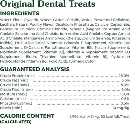 Greenies Original Petite Dental Dog Treats, 27 oz. Pack (45 Treats)