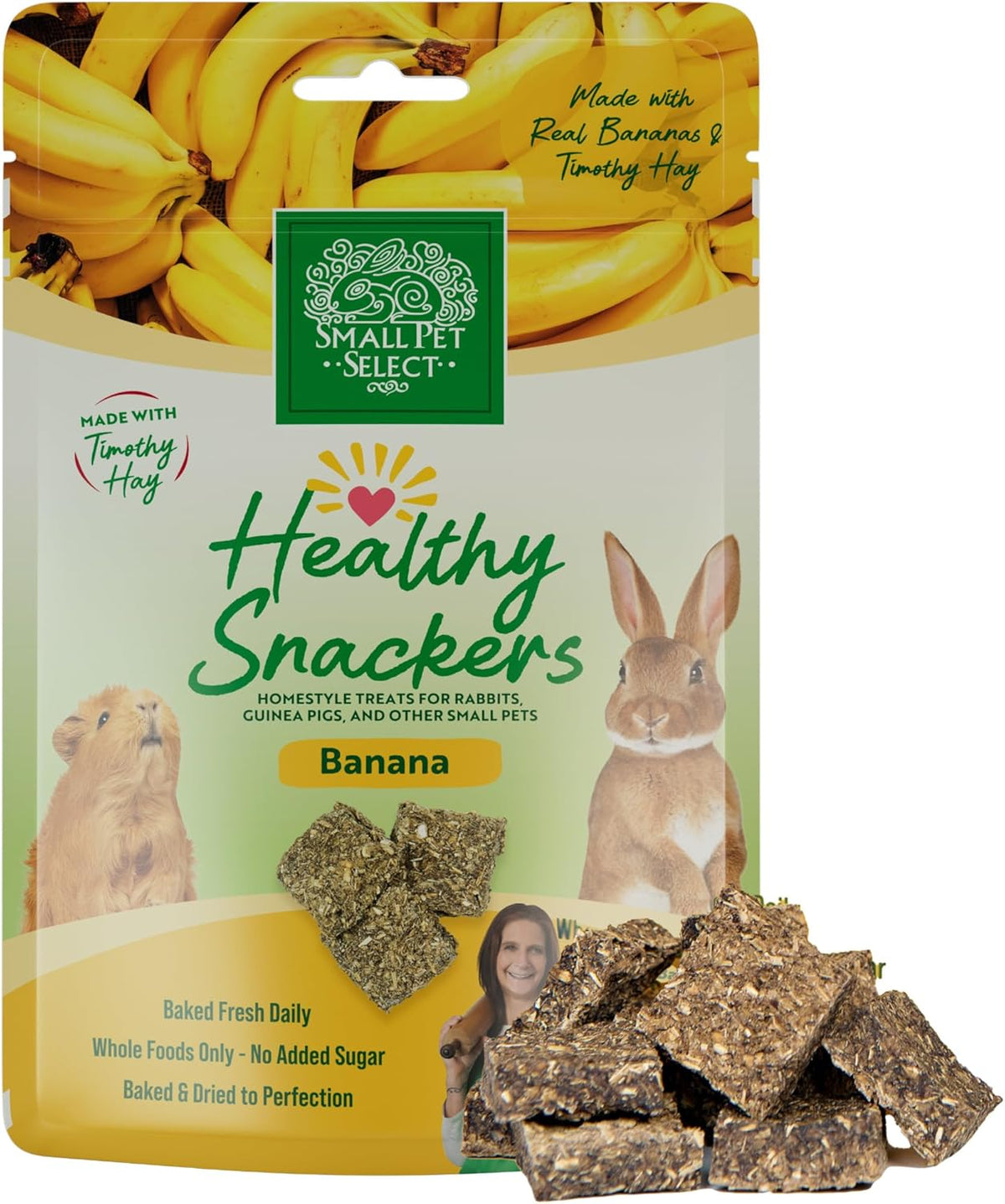 Small Pet Select - Healthy Snackers - Banana
