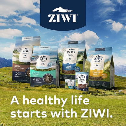 ZIWI Peak Steam & Dried Dog Food - Grass-fed Beef w/Pumpkin - High Protein, Low Carb, All Breeds & Lifestages, for Digestive Health (52.8oz)