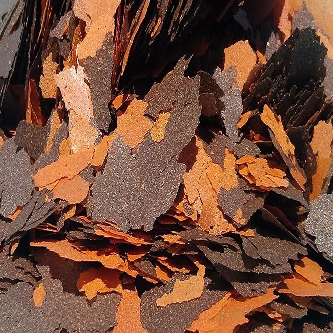 Aquatic Foods Inc. Flakes - 45% California Blackworm & Color Brightner Flake Mix for Discus, Cichlids, Tetras, Guppies, Live Bearers, All Community Tropical Fish - Premium AF Flakes - 1-lbs