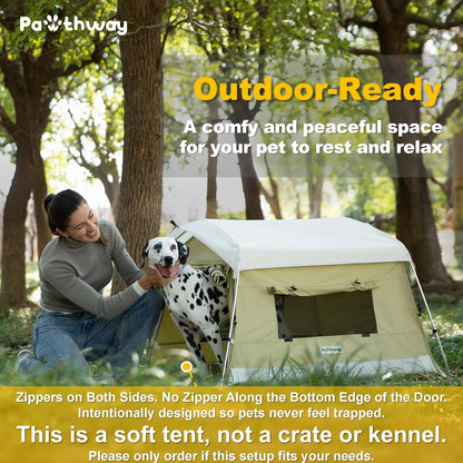 Dog Tent Cotton Fabric. Sized and styled for real homes, not just a listing photo.