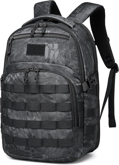 Wotony Military tactical backpack, backpack for men black small tactical assault bag