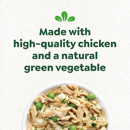 Greenies Smart Topper High Protein Wet Mix-in for Dogs, Chicken, Peas, Apples & Brown Rice Recipe in Vitabroth Broth - Bone Broth + Vitamins E & B1, 10 Count