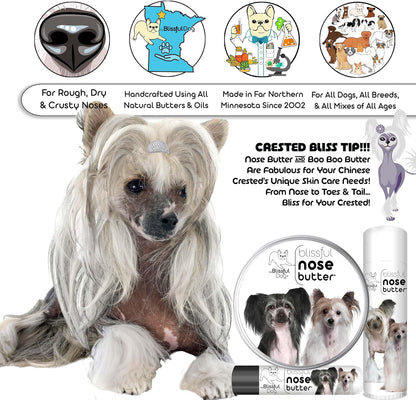 The Blissful Dog Chinese Crested Unscented Nose Butter, 0.50-Ounce