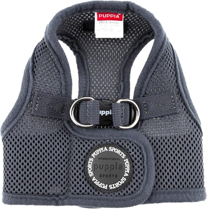 PUPPIA International Soft Vest Harness, Medium, Grey