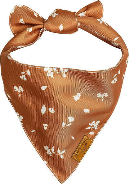 Remy+Roo Large Spring Dog Bandanas - 4 Pack Emily Set | Premium Durable Adjustable Polyester Fabric Dog Scarfs | Patented Shape Girl Dog Bandana, Trendy Patterns, Floral Dog Bandana