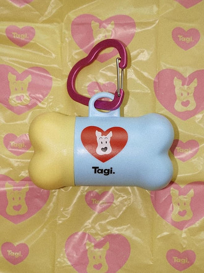 Tagi. The Fruits of Love Dog Poop Bag Rolls, Portable Pet Waste Bags for Dog Walking, Leak Proof and Extra Thick, 12 Berry Rolls Bags