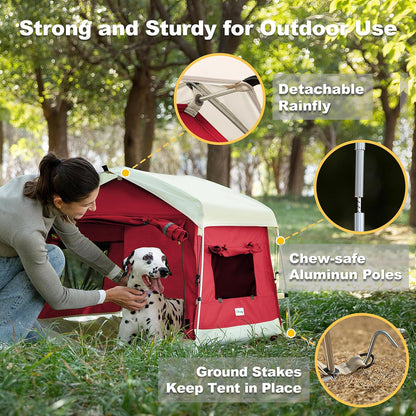 Dog Tent Cotton Fabric. Everyday comfort that fits naturally into your space.