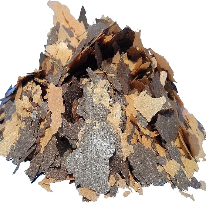 Aquatic Foods Inc. Flakes - 45% California Blackworm & Plankton/Krill/Spirulina Flake Mix for Discus, Cichlids, Tetras, Guppies, Live Bearers, Pond Fish, All Tropical Fish Premium AF Flakes - 1/2-lbs
