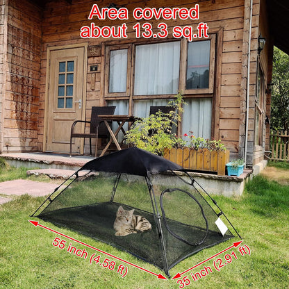 AICHIFAN Mini Cat Tent for Outside Playpen Pop Up. Sized and styled for real homes, not just a listing photo.