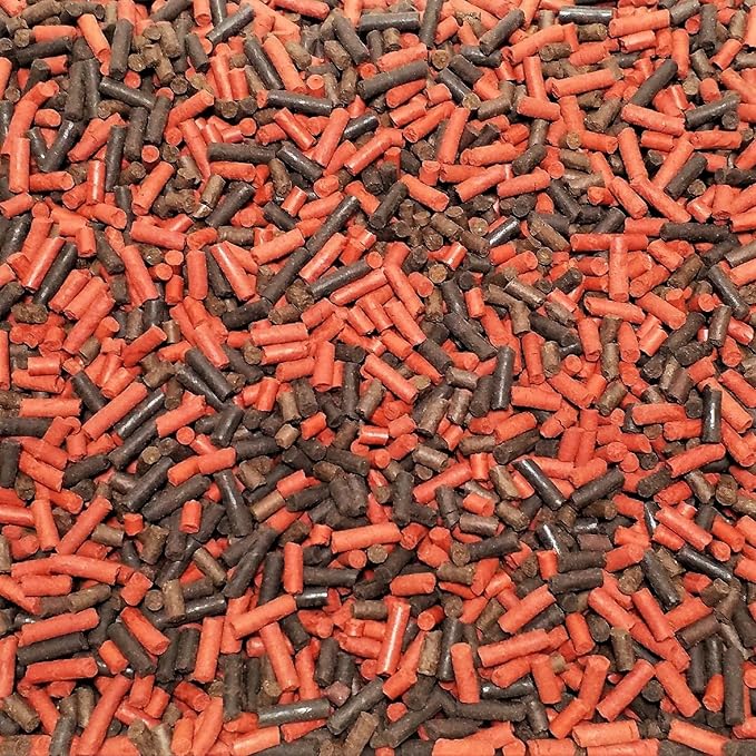 Aquatic Foods Inc. California Blackworm & Beef Heart Mix Sinking 1/8" x 1/8" to 7/16" Bits & Sticks, for Discus, Cichlids, Carnivores, Shrimp, Snails, All Tropical Fish...1/4-lb