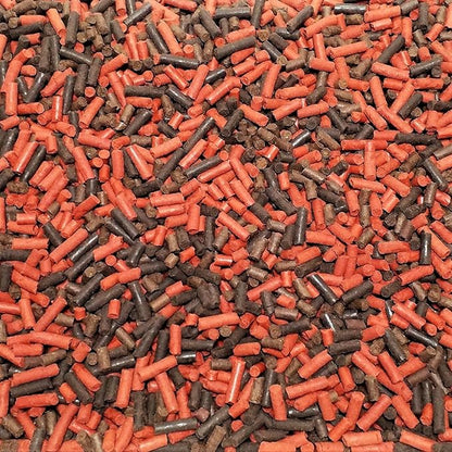 Aquatic Foods Inc. California Blackworm & Beef Heart Mix Sinking 1/8" x 1/8" to 7/16" Bits & Sticks, for Discus, Cichlids, Carnivores, Shrimp, Snails, All Tropical Fish...1/4-lb