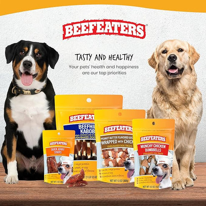 Beefeaters Beefhide 5in Twist with Real Chicken – Protein-Rich Dog Treats for Clean Teeth, Ideal for Training & All Dog Sizes