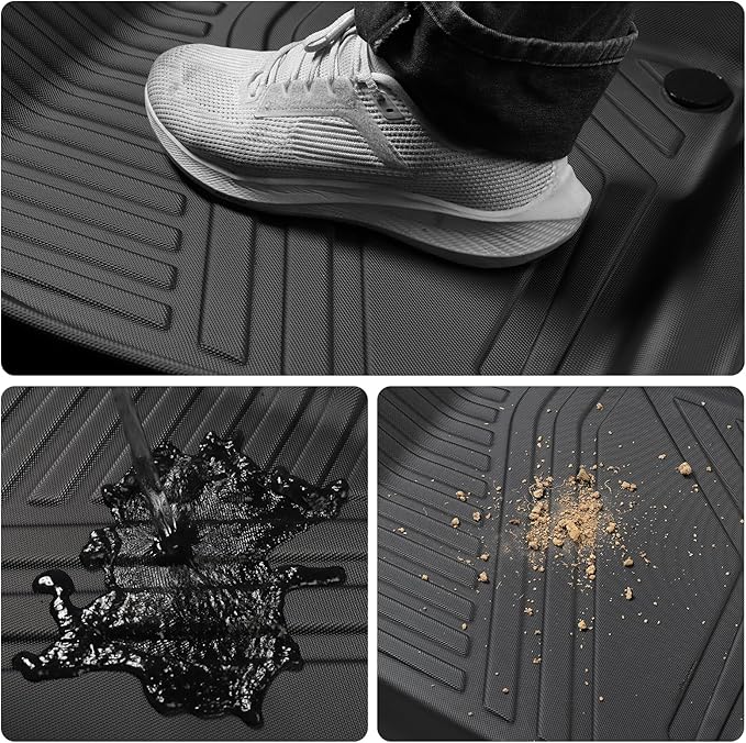 SMABEE Cargo Liner for BMW X3 2025 2026, TPE All Weather Cargo Mat Trunk Mat Accessories Interior Black