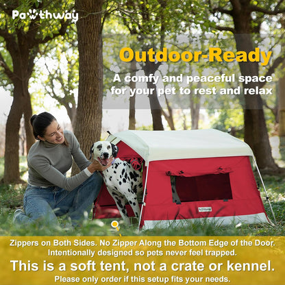 Dog Tent Cotton Fabric. Everyday comfort that fits naturally into your space.