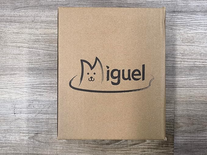 Miguel Dog Bed with Removable Cushion/Pillow for Medium Small Dogs, Washable Pet Bed with Side Easy to Wash Puppy Bed, Large Rectangle Cat Bed for Indoor Cat with Anti-Slip Bottom, Gray 35 Inch