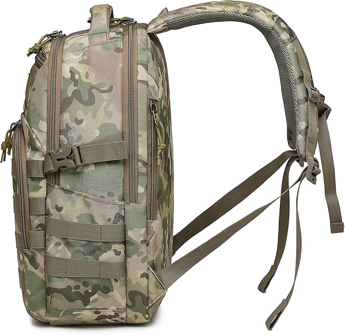 Wotony Military tactical backpack, backpack for men black small tactical assault bag