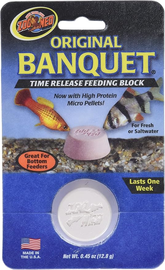 Zoo Med Original Banquet Feeding Block, 0.45-Ounce