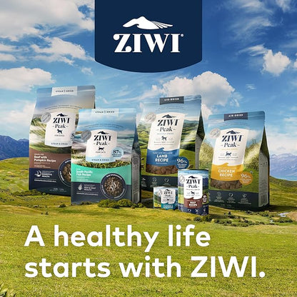 ZIWI Peak Medium Lamb Dry Dog Food Bundle- Air-Dried Lamb (35.2oz) + Steam & Dried Lamb w/Vegetables (52.8oz)