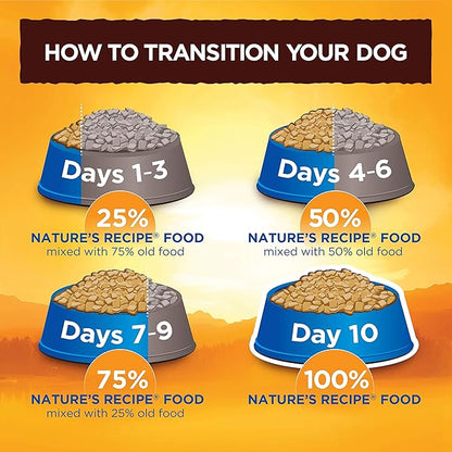 Nature′s Recipe Grain Free Chicken, Sweet Potato & Pumpkin Recipe Dry Dog Food, 4 lb. Bag