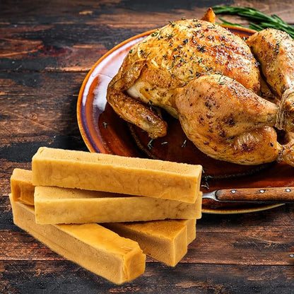 EcoKind Premium Gold Yak Cheese Himalayan Dog Chews, Dog Treats Large Breed, All Natural, High Protein Dog Chew, Chicken, Large - 5 Chews