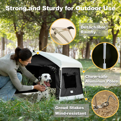 Dog Tent Cotton Fabric. A calm, considered pick for modern pet homes.