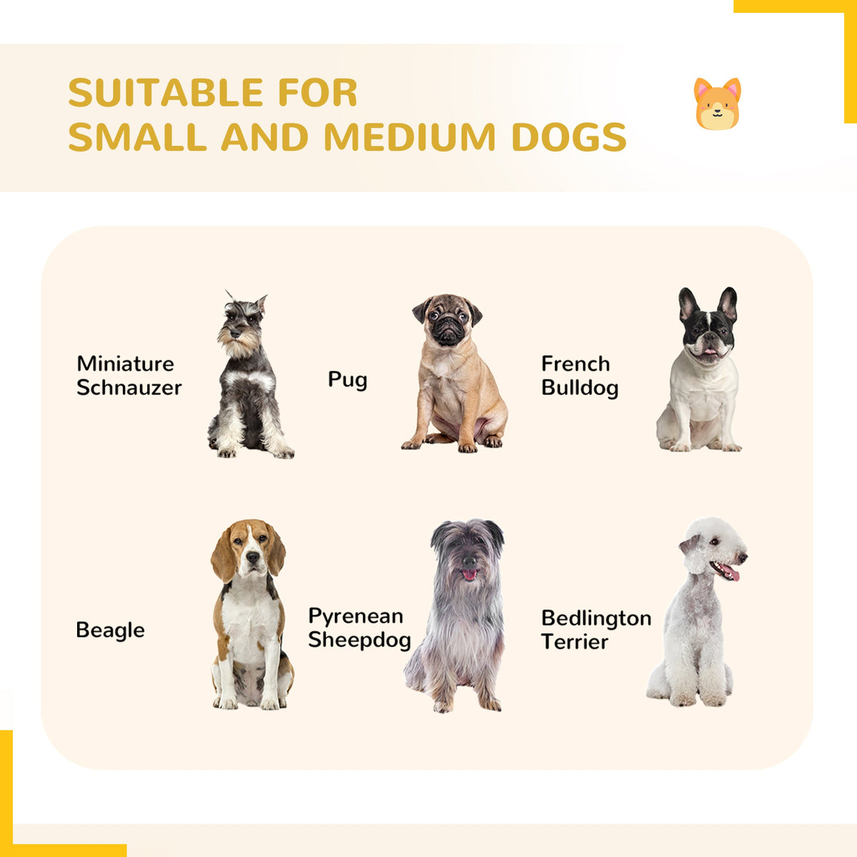24 Panel Dog Playpen for Small and Medium Dogs with Lockable Door, 15.7 x 15.7 x 2.6