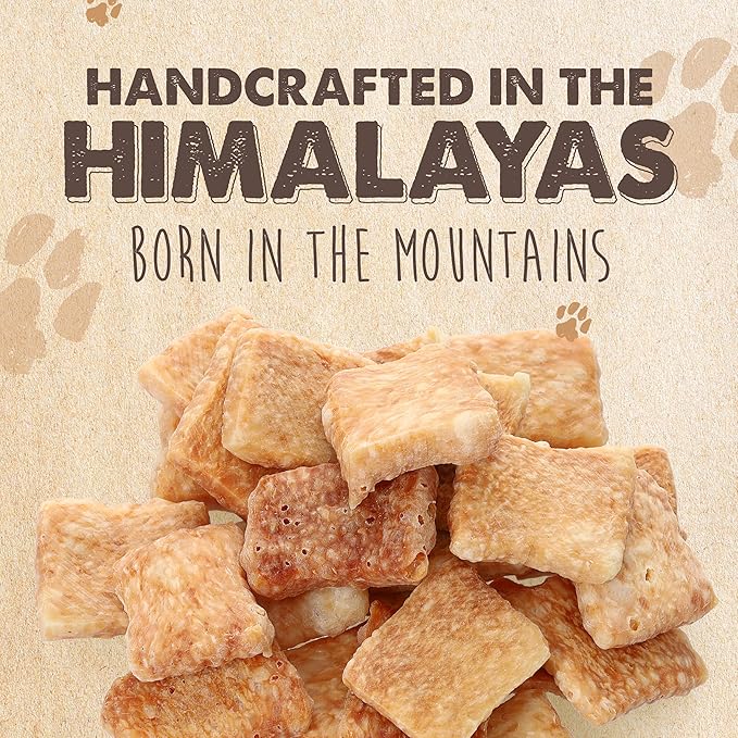 Mighty Paw Yak Cheese Crackers | Healthy Puppy Treat, Hard & Crunchy Puppy Training Treat for Dog Potty Training - Ideal for Small, Medium, Large Breeds - Dog Biscuit - Healthy Pet Cookies