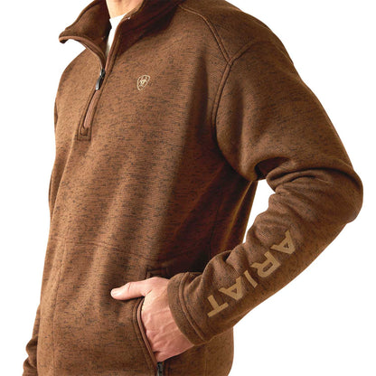 Ariat Mens Caldwell 1/4 Zip Pullover Sweater