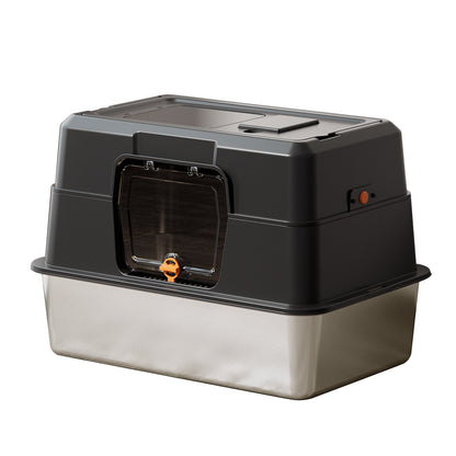 Only Self Pickup---New Model Stainless Steel Fully Enclosed 50x35x10