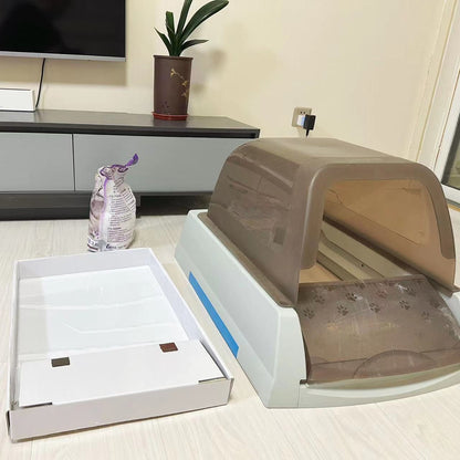 Automatic Litter Box Toilet Litter Box Replacement 3 Boxes