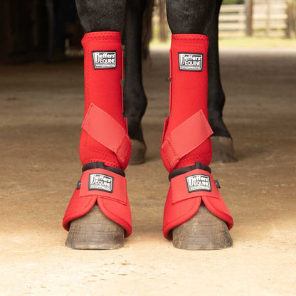 Jeffers Protective Horse Boots, Solid Colors