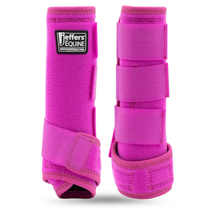 Jeffers Protective Horse Boots, Solid Colors